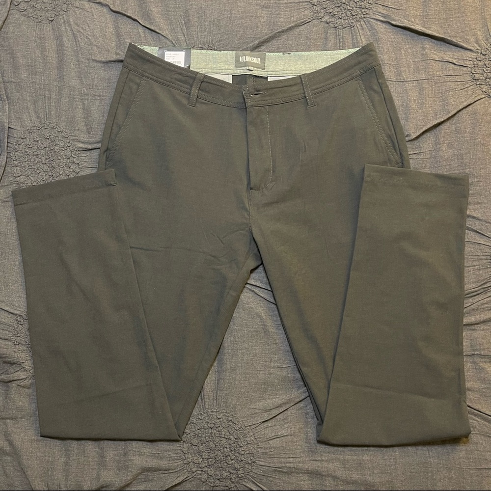 LINKSOUL *NWT* Boardwalker 1.0 35x32 black chinos